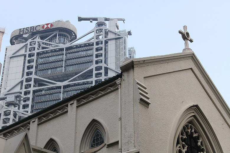 Гонконг, Централ и Адмиралти, Кафедральный Собор Святого Иоанна (Hong Kong, Central and Admiralty, St John's Cathedral)