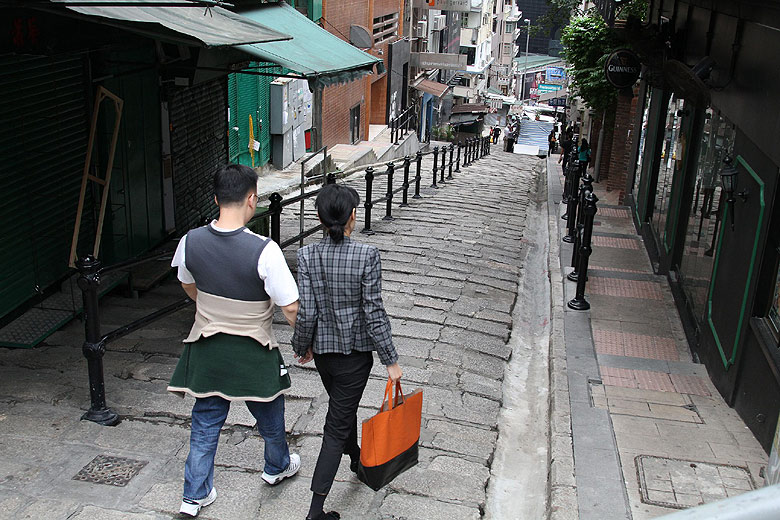 Гонконг, Централ и Адмиралти, Потингер Стрит (Pottinger Street) (Hong Kong, Central and Admiralty, Pottinger Street)