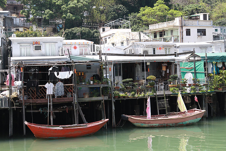 Гонконг, Остров Лантау, Деревня на воде (Hong Kong, Lantau Island, Water Town)