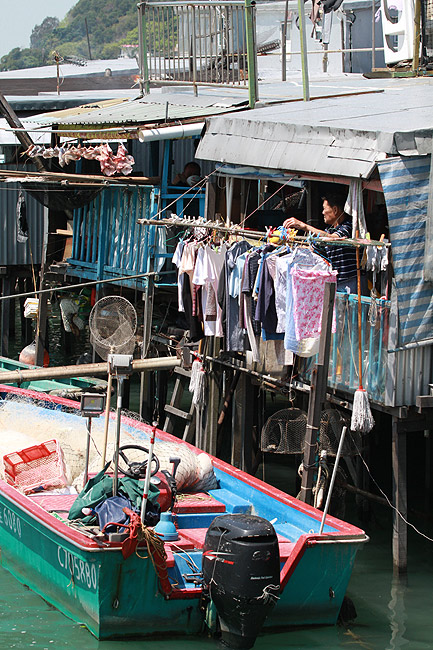 Гонконг, Остров Лантау, Деревня на воде (Hong Kong, Lantau Island, Water Town)