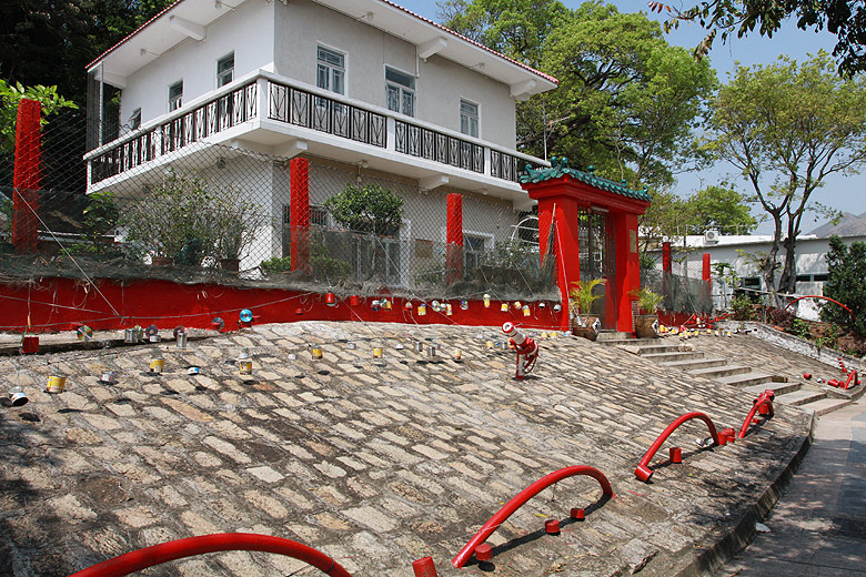 Гонконг, Остров Лантау, Дом рядом с участком (Hong Kong, Lantau Island, a house near the Old Tai O Police Station)