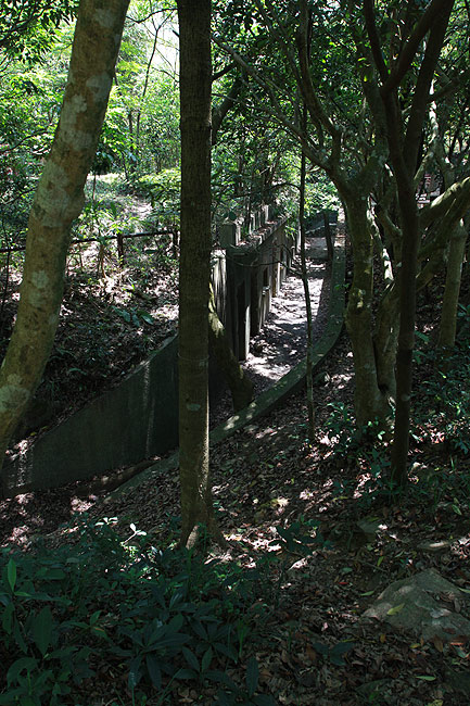 Гонконг, Пик Виктория, Руины Батареи Пайнвуд (Hong Kong, Victoria Peak, Pinewood Battery)