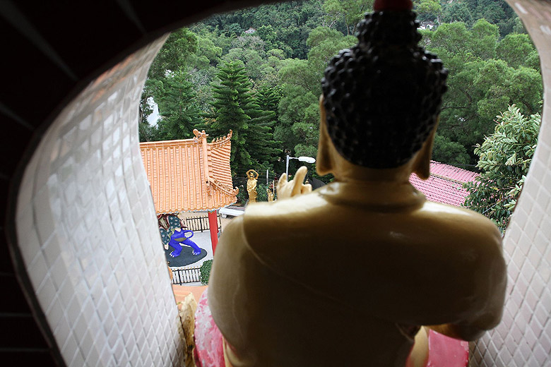 Гонконг, Шатинь, Монастырь Десяти Тысяч Будд (Hong Kong, Shatin, Ten Thousand Buddhas Monastery)