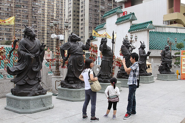 Гонконг, Храм Вон Тай Синь (Hong Kong, Wong Tai Sin Temple)