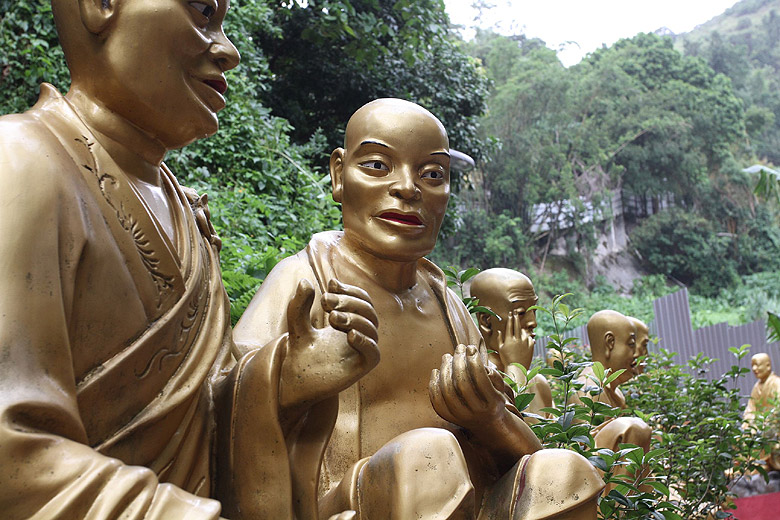 Гонконг, Шатинь, Монастырь Десяти Тысяч Будд (Hong Kong, Shatin, Ten Thousand Buddhas Monastery)