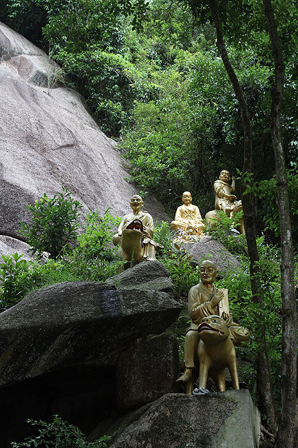 Гонконг, Шатинь, Монастырь Десяти Тысяч Будд (Hong Kong, Shatin, Ten Thousand Buddhas Monastery)