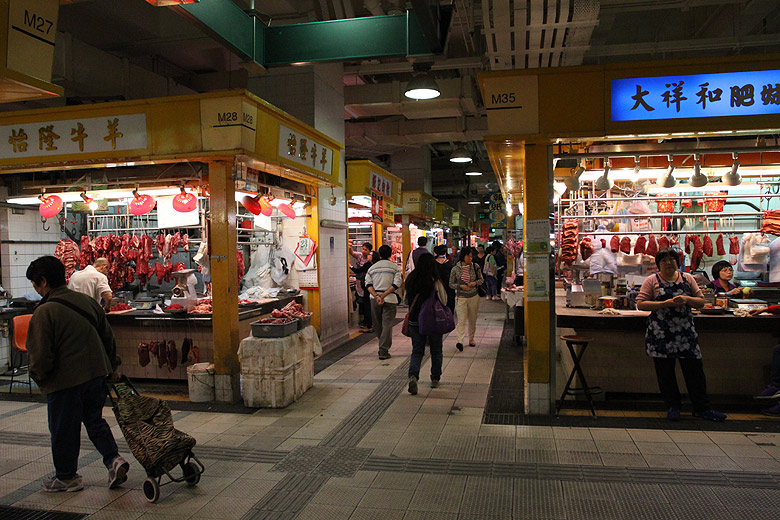 Гонконг, Тай По, Рынок Тай По Хуэй (Hong Kong, Tai Po, Tai Po Hui Market and Cooked Food Centre)