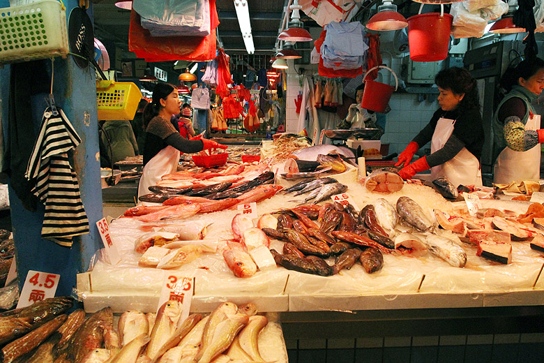 Гонконг, Тай По, Рынок Тай По Хуэй (Hong Kong, Tai Po, Tai Po Hui Market and Cooked Food Centre)