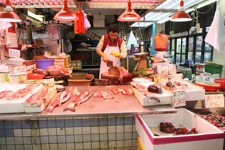 Гонконг, Тай По, Рынок Тай По Хуэй (Hong Kong, Tai Po, Tai Po Hui Market and Cooked Food Centre)