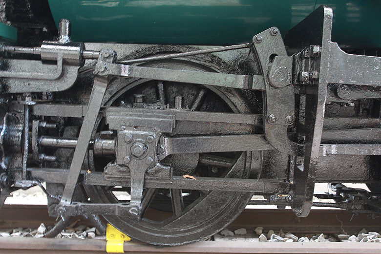 Гонконг, Тай По, Паровоз W.G. Bagnall 0-4-4T (Hong Kong, Tai Po, Locomotive W.G. Bagnall 0-4-4T)