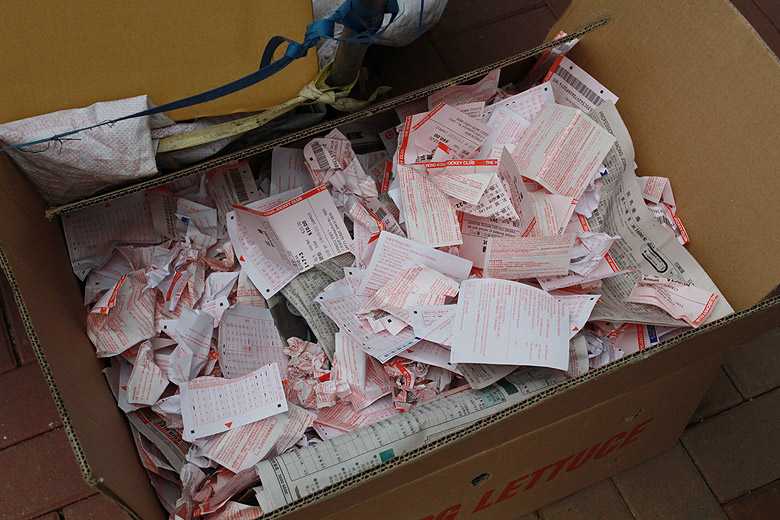 Гонконг, Тай По, Рядом с офисом ставок Гонконгского Клуба Жокеев (Hong Kong, Tai Po, Near the Bet Hall of the Hong Kong Jockey Club)