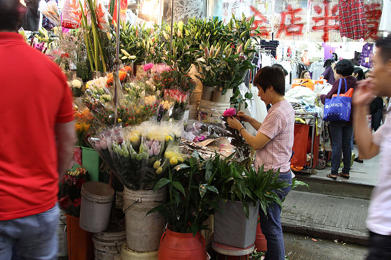 Гонконг, Ван Чай, Рынки в районе Cross Street и Tai Yuen Street (Hong Kong, Wan Chai, Cross Street and Tai Yuen Street Markets)