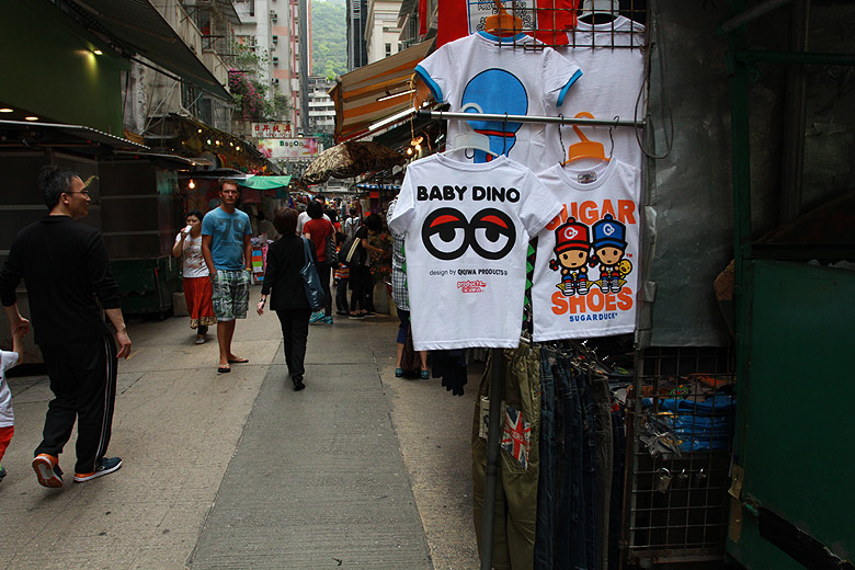 Гонконг, Ван Чай, Рынки в районе Cross Street и Tai Yuen Street (Hong Kong, Wan Chai, Cross Street and Tai Yuen Street Markets)