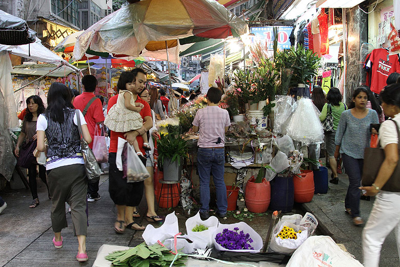 Гонконг, Ван Чай, Рынки в районе Cross Street и Tai Yuen Street (Hong Kong, Wan Chai, Cross Street and Tai Yuen Street Markets)