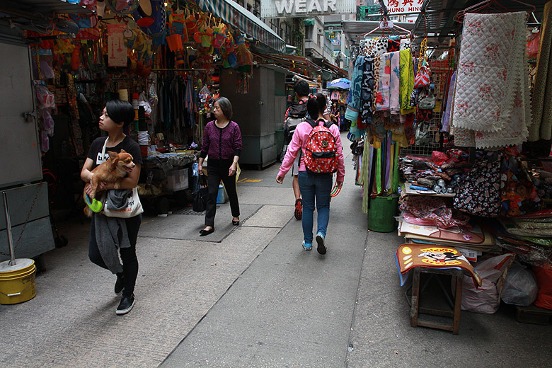 Гонконг, Ван Чай, Рынки в районе Cross Street и Tai Yuen Street (Hong Kong, Wan Chai, Cross Street and Tai Yuen Street Markets)