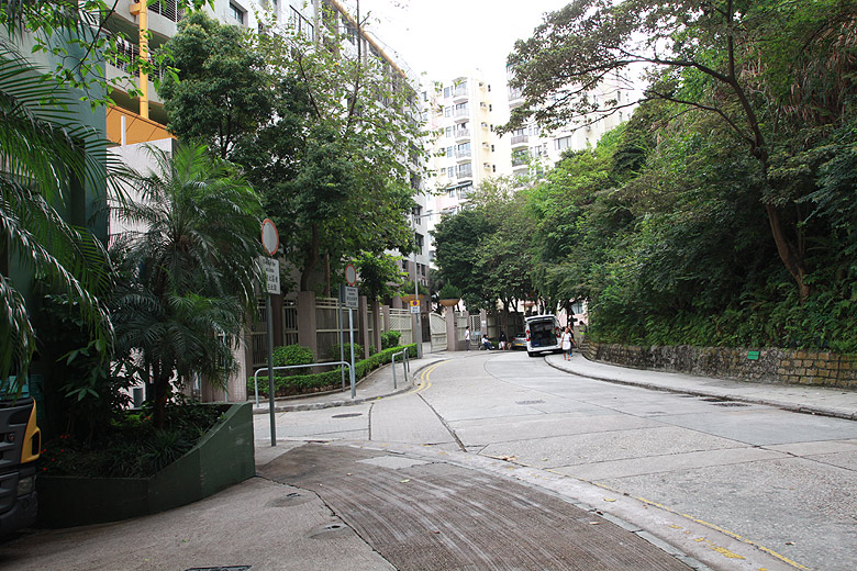 Гонконг, Ван Чай, Выход на Shiu Fai Terrace (Hong Kong, Wan Chai, Entrance to Shiu Fai Terrace)