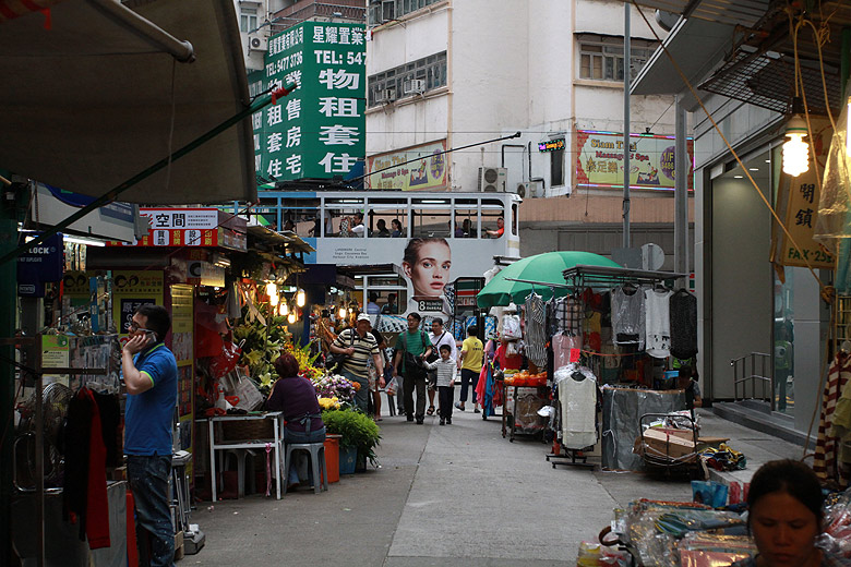 Гонконг, Ван Чай, Рынок на Gresson Street (Hong Kong, Wan Chai, Gresson Street Market)