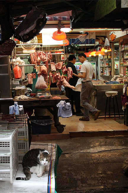 Гонконг, Ван Чай, Рынок на Gresson Street (Hong Kong, Wan Chai, Gresson Street Market)