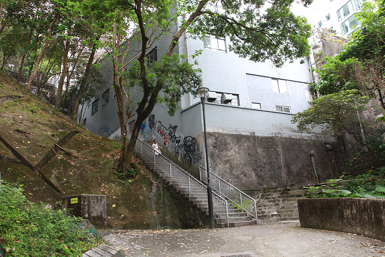 Гонконг, Ван Чай, Подъем на Shiu Fai Terrace (Hong Kong, Wan Chai, Climb to Shiu Fai Terrace)