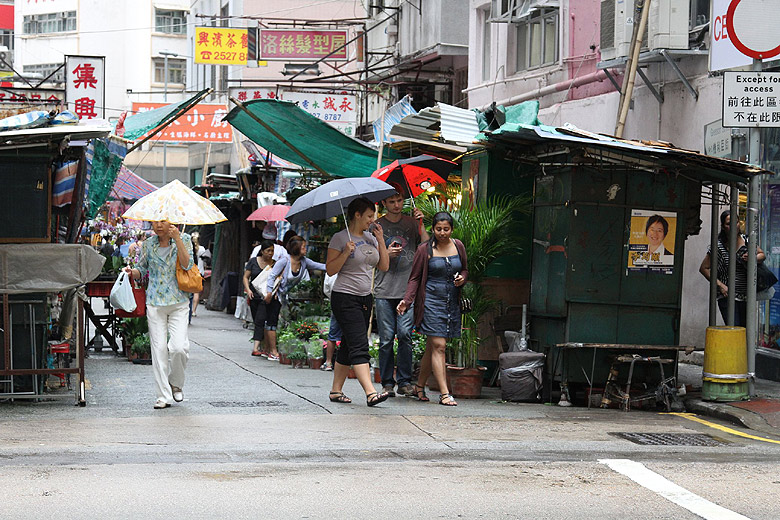Гонконг, Ван Чай, Рынок на Gresson Street (Hong Kong, Wan Chai, Gresson Street Market)