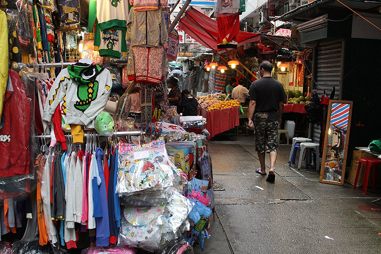 Гонконг, Ван Чай, Рынок на Gresson Street (Hong Kong, Wan Chai, Gresson Street Market)