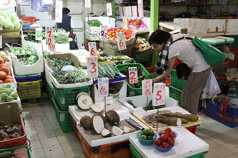 Гонконг, Ван Чай, Новый рынок Ван Чая (Hong Kong, Wan Chai, Wan Chai Market)