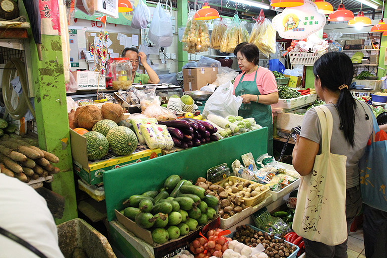 Гонконг, Ван Чай, Новый рынок Ван Чая (Hong Kong, Wan Chai, Wan Chai Market)